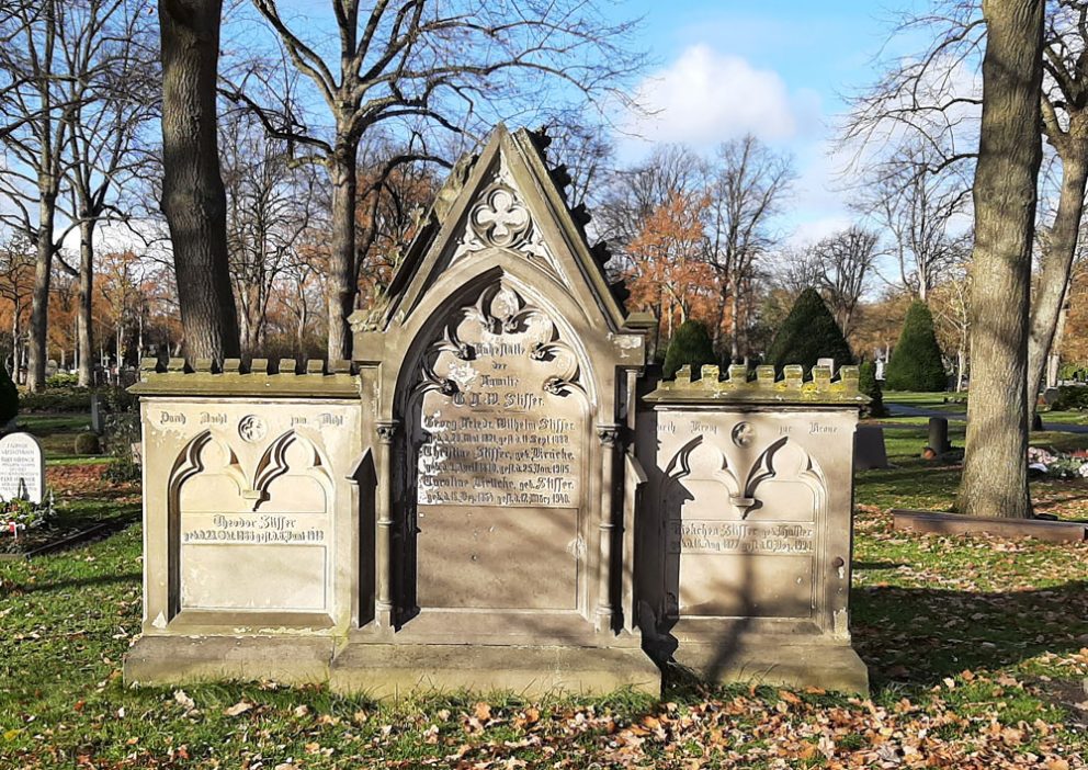 Eine Grabstelle für verstorbene Wohnungslose
