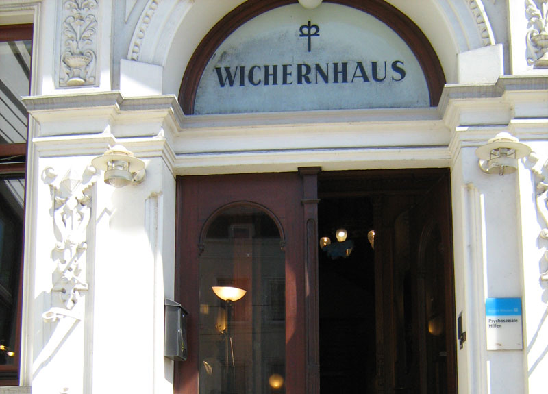Eingangstür Wichernhaus