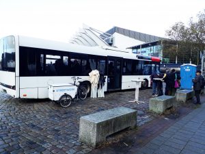 Wärmebus auf der Bürgerweide 